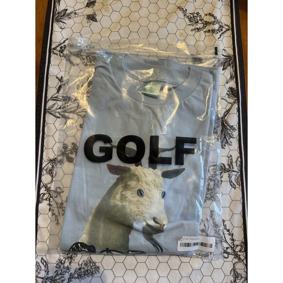 golf wang x Tyler the Creator Shirt Medium Powder Blue - Picture 1 of 3